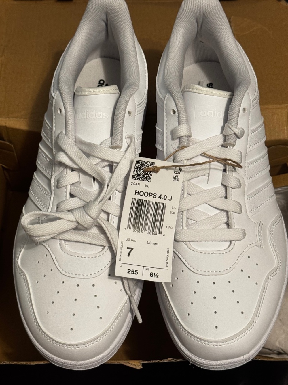 Adidas Hoops 4.0 J BNIB size 7